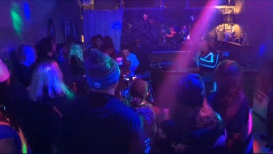 Dance floor at a Fair Witness event